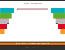 Tablet Screenshot of bestdemataccount.com